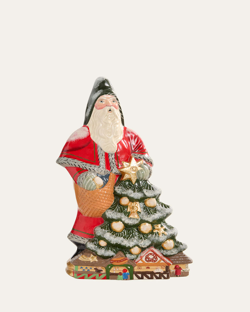 German Christmas Market Santa